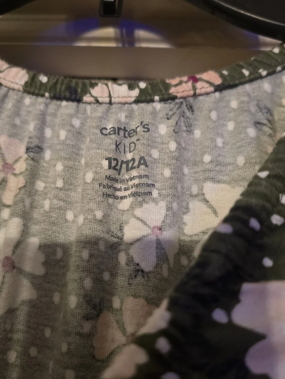 Carter's Girl Floral Dress Size 12